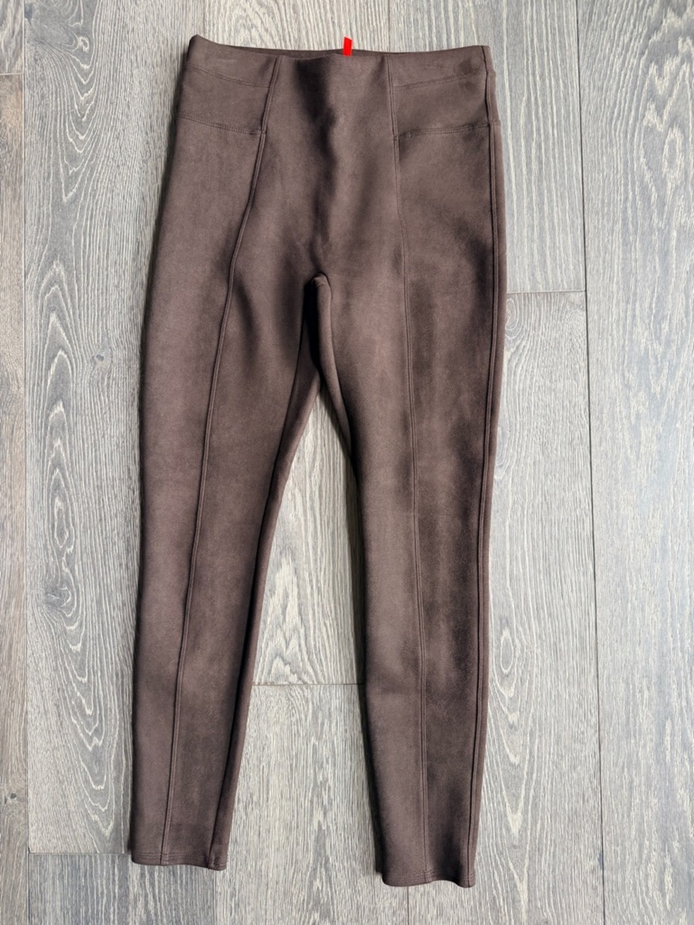 Spanx Faux Suede Leggings in Brown Size Medium